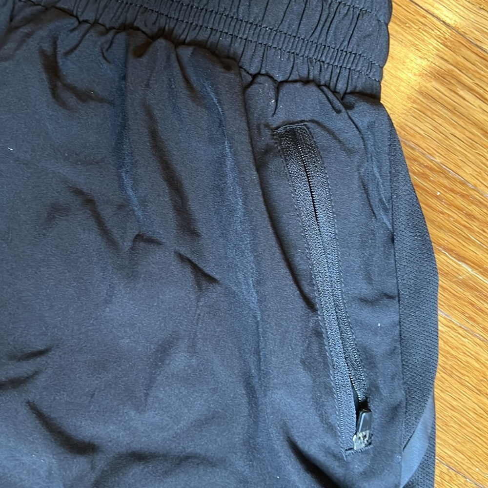 Arsuxeo Mens 2 in 1 Black Running Shorts size XL - Picture 3 of 5